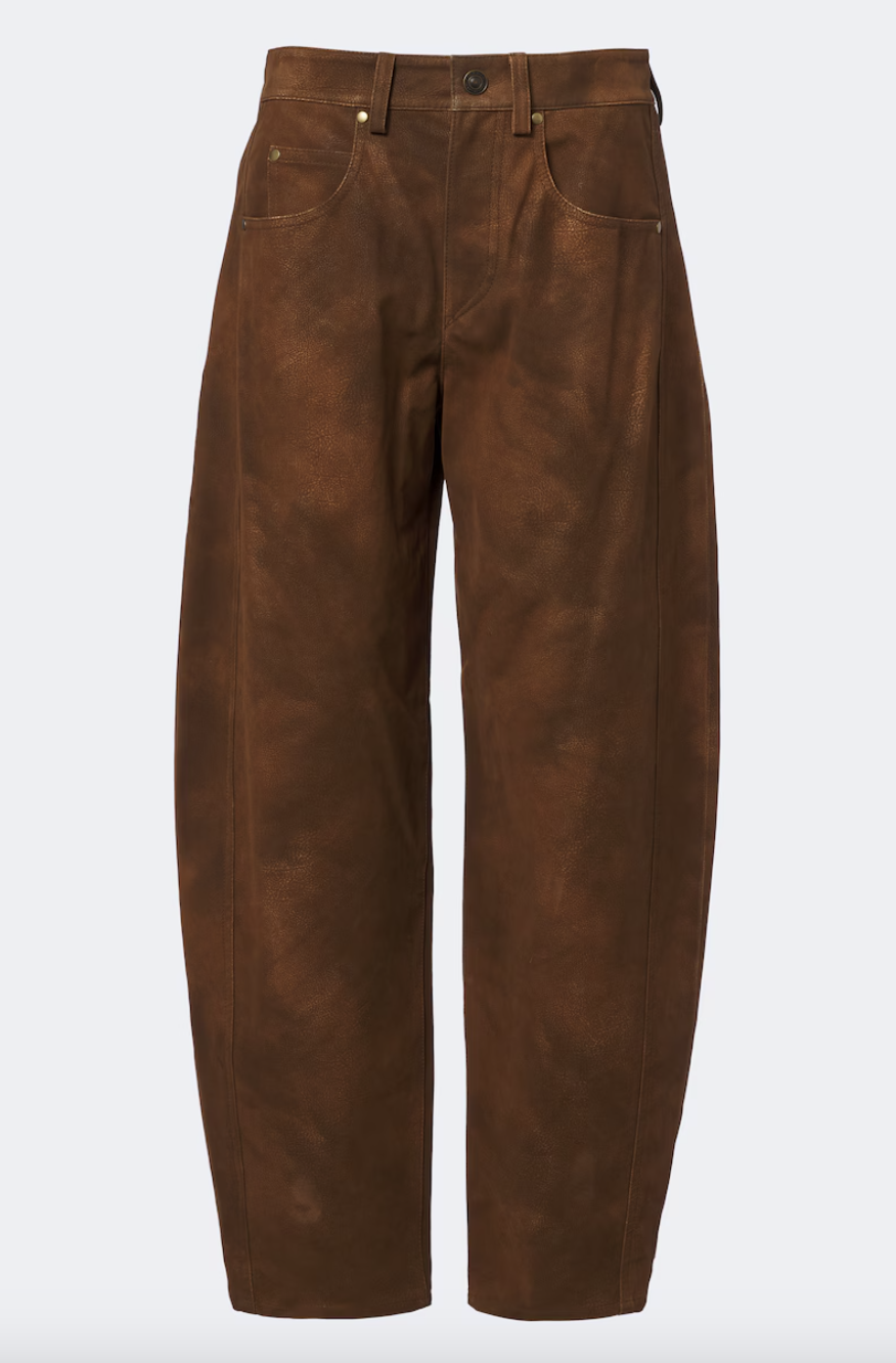 Brown jeans trend