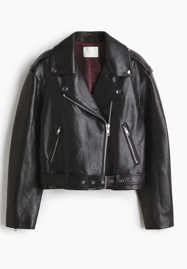 Biker jacket με φόρεμα: Ο πιο cool συνδυασμός του φθινοπώρου-1